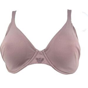 Emporio Armani lilac soft cup underwire bra size 32 DD